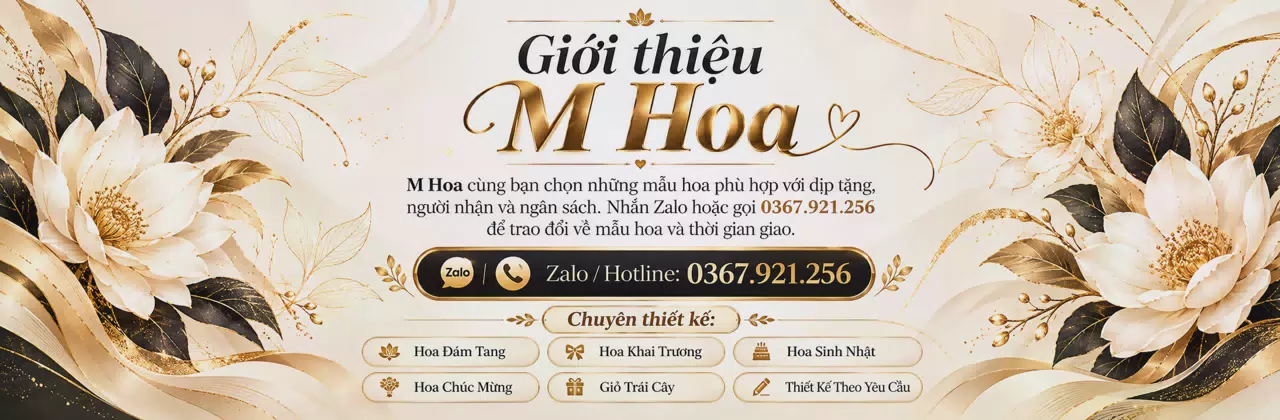 Ảnh bìa Shop hoa tươi Hà Nam - Tư vấn hoa theo từng dịp